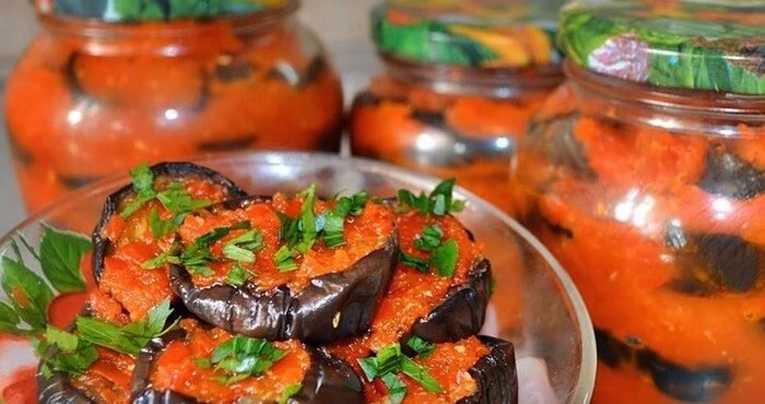 Баклажаны в аджике — рецепты кавказской закуски на зиму