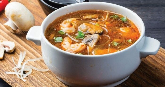 Как сварить полезный суп из морепродуктов
