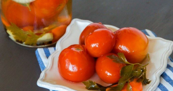 томаты в желе без стерилизации