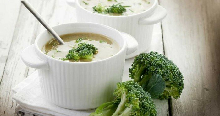 яркий крем-суп с овощами