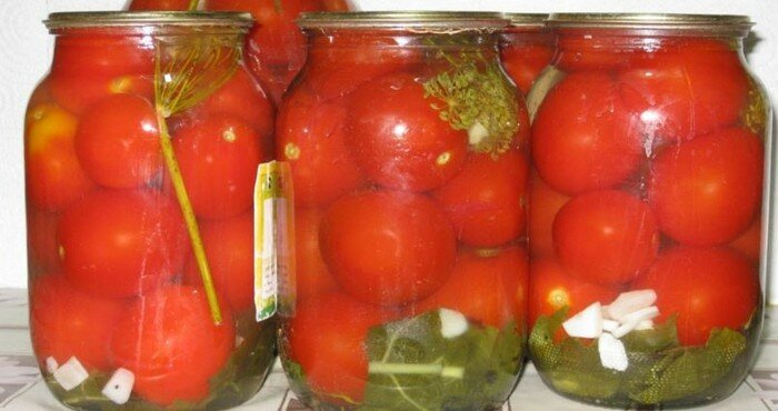 пряные томаты с хреном