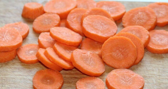 нарезка моркови колечками