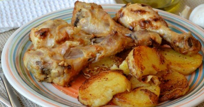 ароматное блюдо с картофелем
