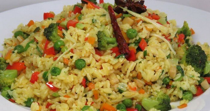 сытное и полезное блюдо из риса